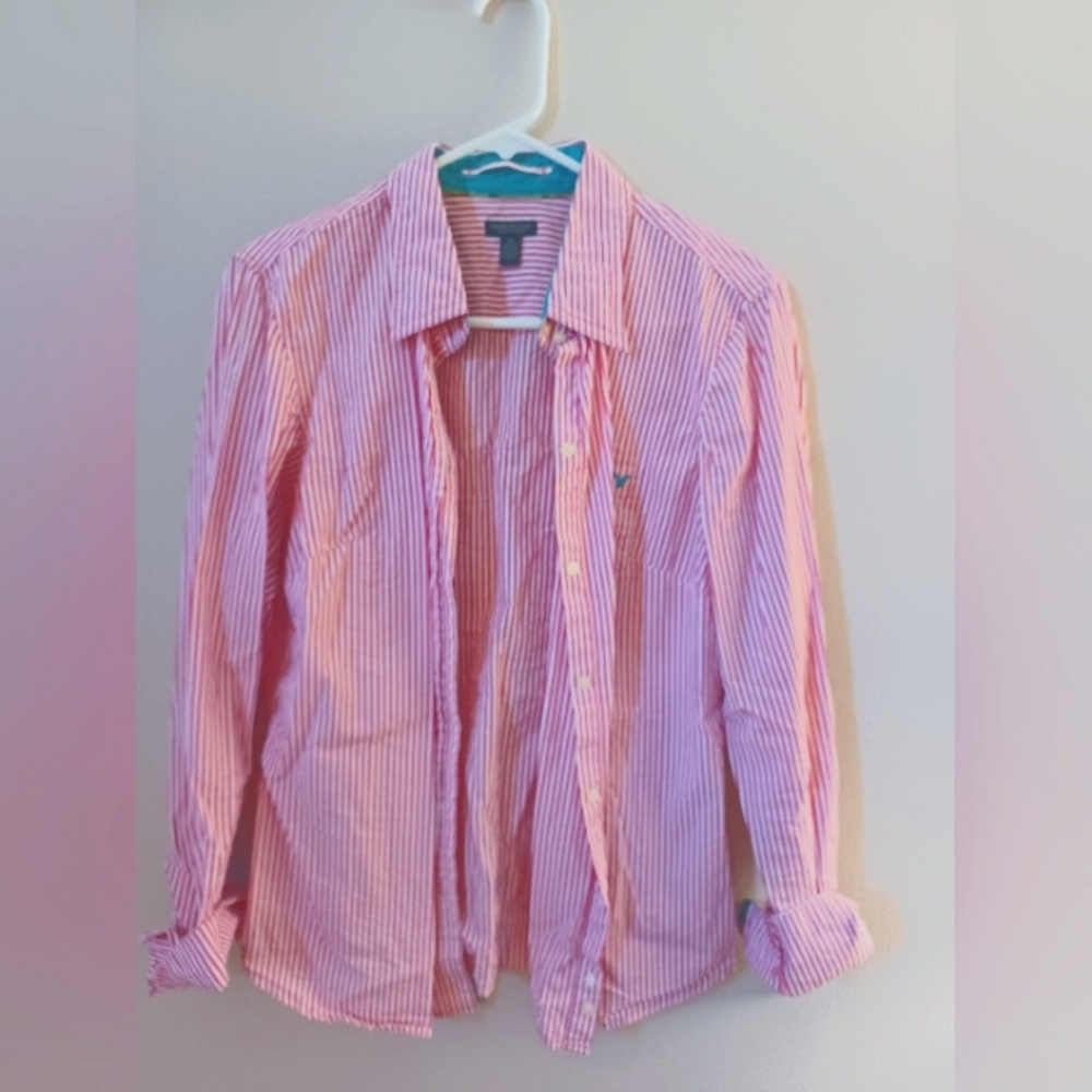 American Eagle button down blouse